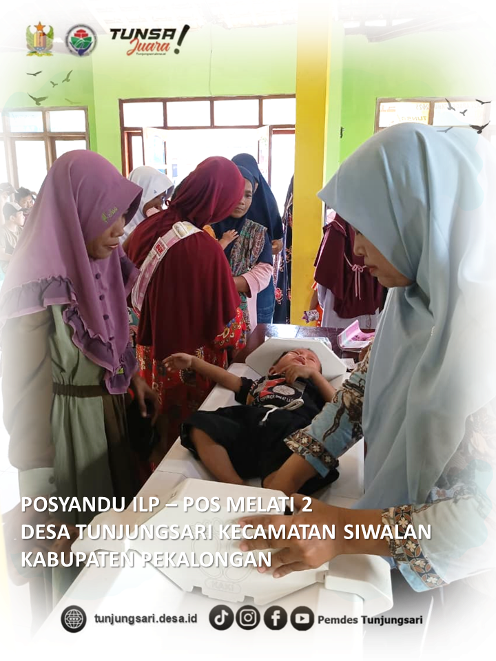 Posyandu ILP Pos Melati 2 Desa Tunjungsari Rutin Berikan Pelayanan Kesehatan Masyarakat