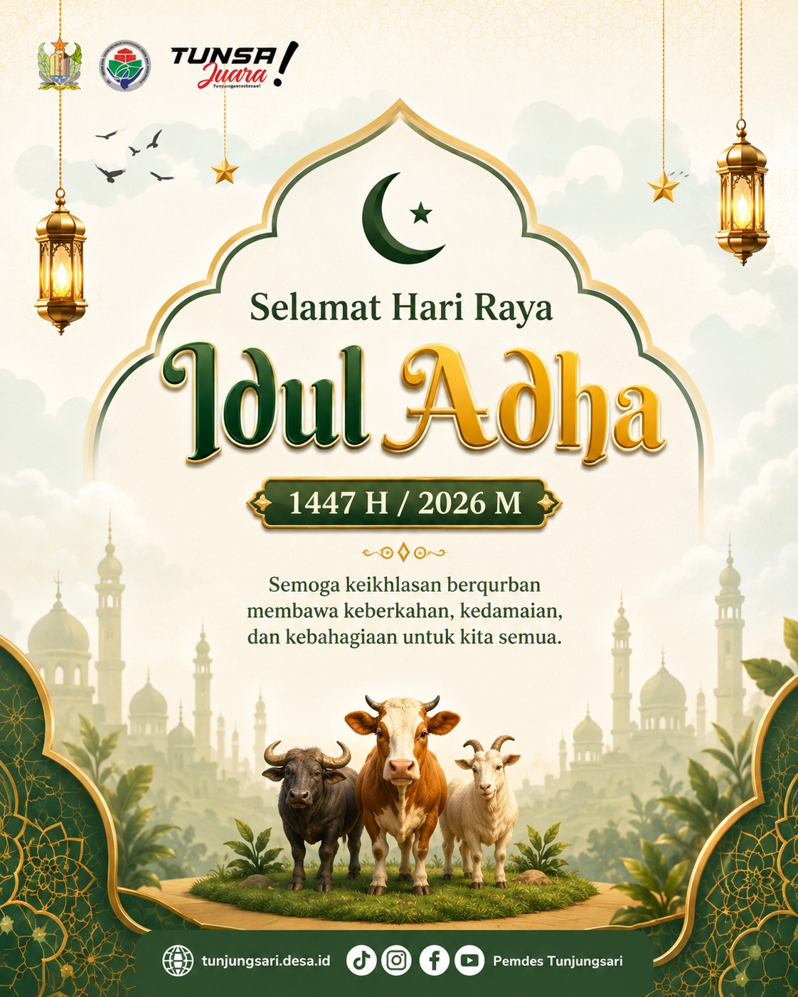 Selamat Hari Raya Idul Adha 1447 H / 2026 M